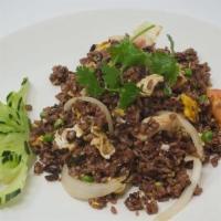 Healthy Fried Rice · Sauteed healthy brown rice with your choice of meat or vegetables and tofu with tomatoes, pe...