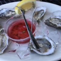 Oysters on the Half Shell · *Consuming raw or undercooked meats, poultry, seafood, shellfish, or eggs may increase your ...