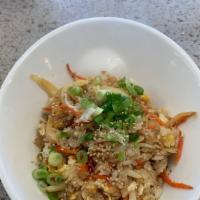 Fried Rice · White rice, egg, onion and carrot