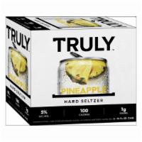Truly Hard Seltzer Pineapple (12 Oz X 6 Ct) · Truly Pineapple is tropical in a can with the flavor of juicy pineapple and refreshment of h...