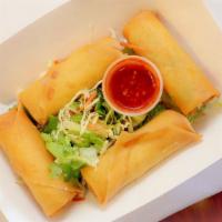 Vegetarian Spring Rolls 4pc · 