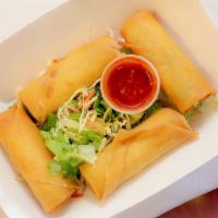 Vegetarian Spring Rolls 4pc · 