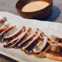 Grilled Whole Squid · Consuming raw or undercooked meats poultry seafood shellfish or eggs may increase your risk ...