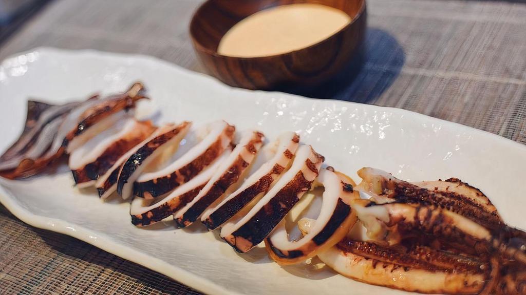 Grilled Whole Squid · Consuming raw or undercooked meats poultry seafood shellfish or eggs may increase your risk of foodborne illness especially if you have a medical condition.