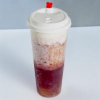 5. Grape Salted Cheese · Blend fresh whole grapes, grape juice, oolong tea, and ice to make a smoothie packed with fu...