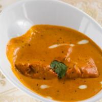 Chicken Curry · A traditional dish cooked with boneless chicken, onion, garlic, ginger, tomatoes and curry s...