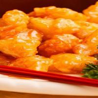 Sweet & Sour Chicken   甜酸雞 · With Onion Pepper & Pineapple