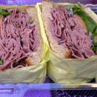 Pastrami · -Comes with choice of Lettuce, Tomatoes, onions, mustard, and mayonnaise.
-Choice of colesla...
