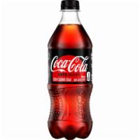 Coke Zero Bottle · 16.9oz Bottle of Coke Zero