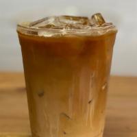 Cafe-Chata · Our house special horchata layered with Vietnamese dripped coffee (Contains dairy).