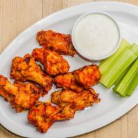 Hot Wings · 7 wings with celery​ and a side of Ranch