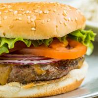 Cheeseburger · American, cheddar, swiss, jack, mozzarella, pepper jack.