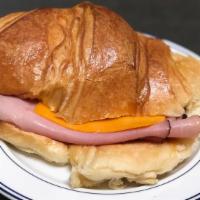 Cheese with Meat · Ham, bacon, sausage, or turkey. With Bagel, Bread, Baguette, English Muffin, or Croissant