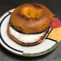 Lox trimmings Spreads Cream Cheese with Bagel (smoke salmon not included) · 