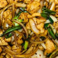 Mongolian Chicken · Spicy.