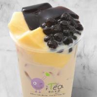 B5. 3G Milk Tea三兄弟奶茶 · Comes with Boba, Pudding, and Grass Jelly (226 calories to 349 calories).