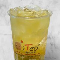 D3. Pineapple Fruit Tea鳳梨水果茶 · Comes with Boba and Pineapple Jelly (170 calories to 229 calories).