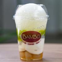 1. Bambu Special · Coconut, pandan jelly, longan, basil seed, fresh coconut juice