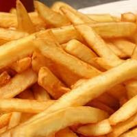 All American Fries · Seasoned with Himalayan sea salt.
