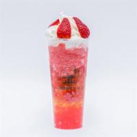 1. 雪上莓莓桂花凍  / Strawberry Cream Refresher · 
