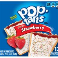 Pop Tarts (1 pkg) · Strawberry, Chocolate Chip, S'mores, or Blueberry