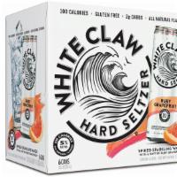 White Claw Ruby Grapefruit Hard Seltzer · 6 pk 12 oz can