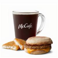 Sausage Mcmuffin Meal · 