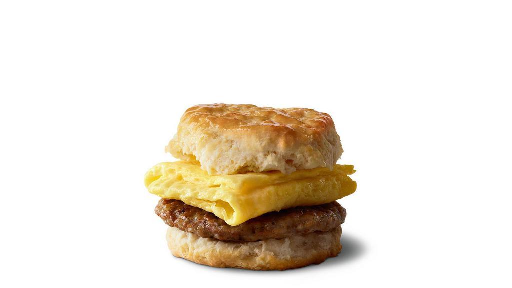 Sausage Egg Biscuit · 