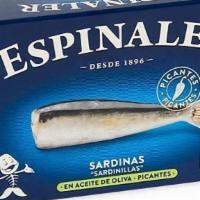 Sardines; Espinilar · We have never tried a sardine more delicate and mild than those of Galicia. A tender, mild s...
