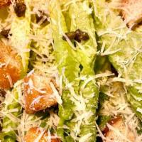 Caesar Salad · Organic gem of romaine, Caesar dressing (Spanish anchovies, extra virgin olive oil, parmigia...