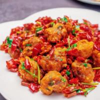 G7. Chongqing Spicy Fried Chicken (重庆辣子鸡) · Hot & Spicy.