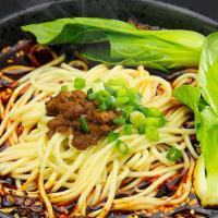 J4. Chongqing Spicy Noodles (Sesame Paste) (重庆小面) · Hot & Spicy.