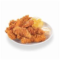 Cajun Tenders (Halal) · Includes 1 biscuit, 1 side and 1 can soda