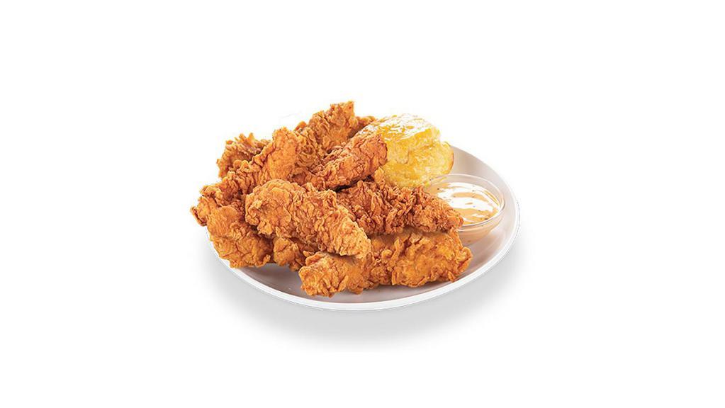 Chicken & Tenders · 12-pc Chicken Mix, 6-pc Cajun Tenders, 6 Biscuits & Family Fries. 6650 Cal.