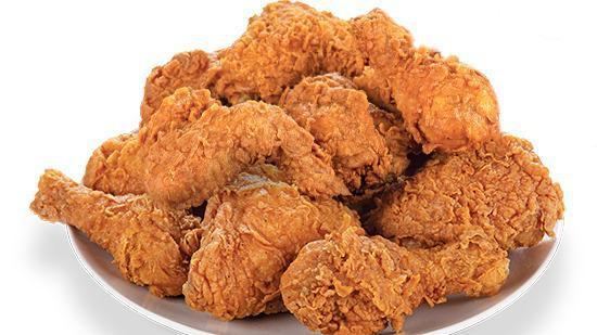 Chicken (Mix) 8 Pc · 2 Legs
2 Thighs
2 Wings
2 Breasts