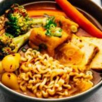 Jjampong Tofu & Veggies Ramen · Choose regular spicy or extra spicy. you can substitute rice instead of ramen