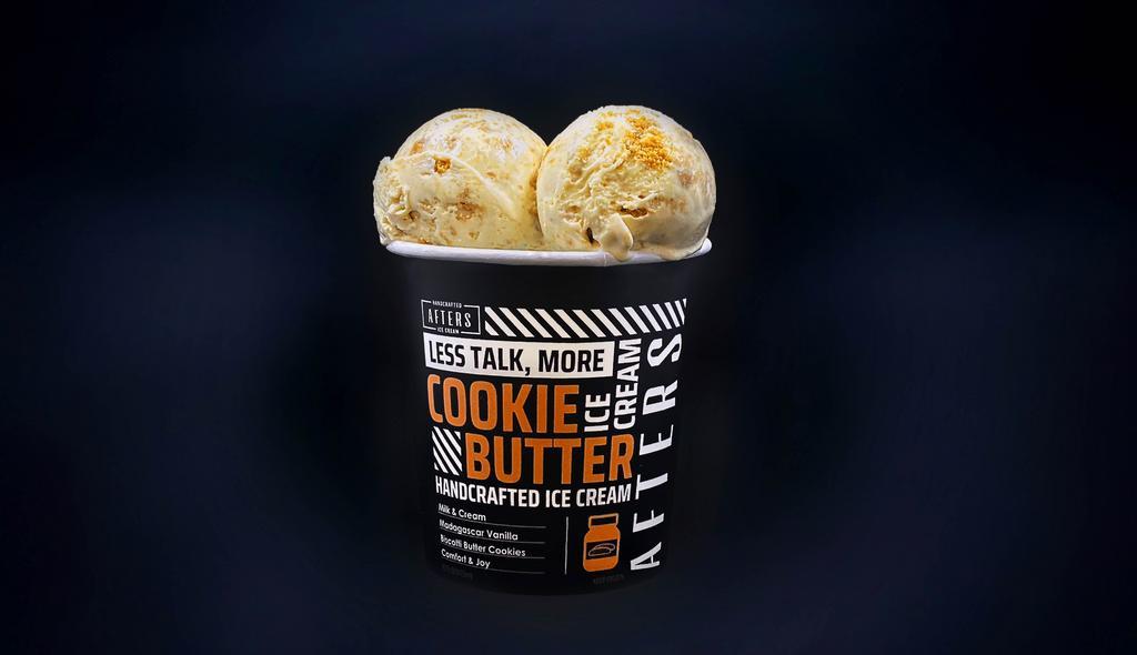 Cookie Butter Pint · creamy Speculoos ice cream with crushed Speculoos cookies