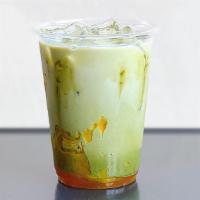 Mango Matcha Latte · Almond/Soy. For an additional extra charge.