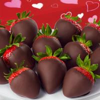 Full Of Love Berries · (12) Semi Sweet Chocolate Dipped Strawberries
(1) I Love You Sleeve