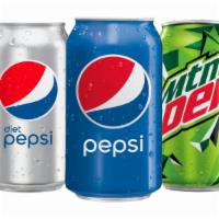Canned Soda · Select a delicious and refreshing Pepsi 12oz soda to complete your meal.