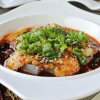 Fish Fillet with Mung Bean Jelly 涼粉魚片 · 