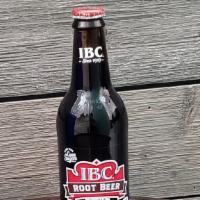 IBC Root Beer · 12 oz glass bottle