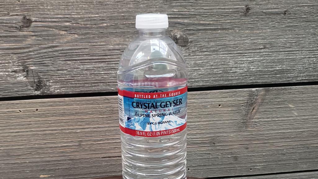 Crystal Geyser Spring Water · 16 oz plastic bottle