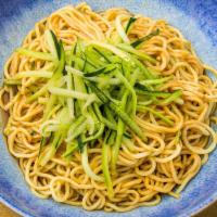 Cold Peanut Noodle · A Liang's Village favorite! Pingtung Village style fresh cold noodles served with sesame pea...