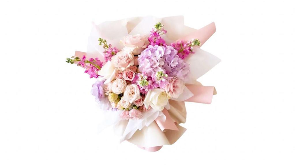 Pastel Chic · The Bouquet will be wrapped in our signature wrapping paper. We will try our best to accommodate special requests, but please keep in mind that there will be no guarantees.