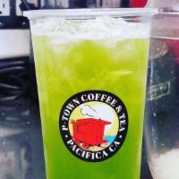 The Greeeench! · Green Apple with Peach Green Tea! The most favoritest drink in Who-ville