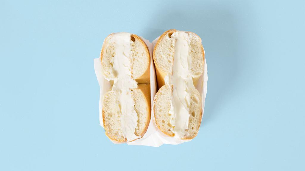 Bagel W/ Cream Cheese · Choice of Bagel with cream cheese.