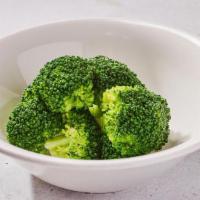 Broccoli · Fresh broccoli lightly blanched with sea salt. Good for: gluten-free, paleo, keto, vegan, ve...