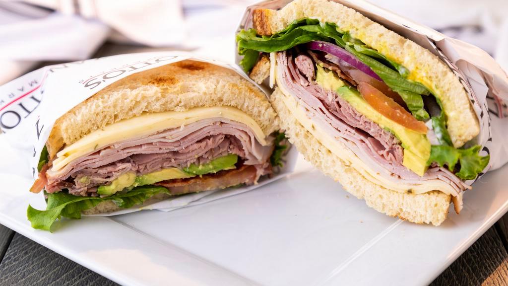 Half Sandwich · Build your own half sandwich, 1/8 lb of meat choice, choice of cheese, bread, and condiments