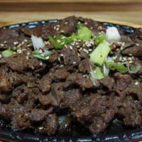Beef Bulgogi · Marinated thin sliced bbq beef